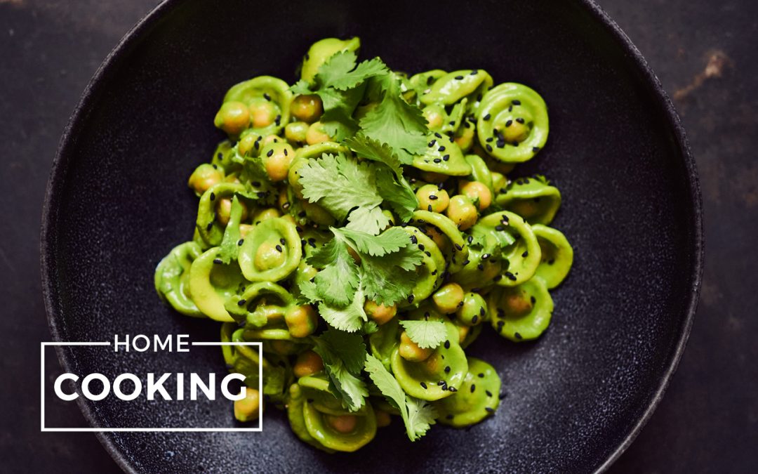 Kichererbsen-Orecchiette mit Miso-Pesto – Tanja Grandits