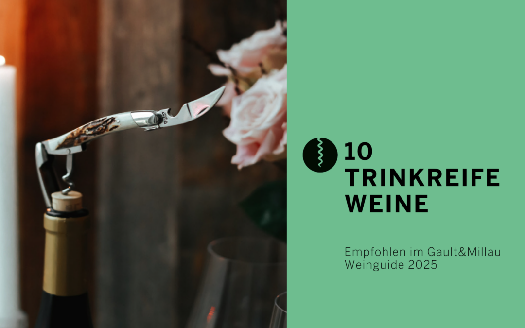 10 trinkreife Weine – empfohlen im Weinguide 2025